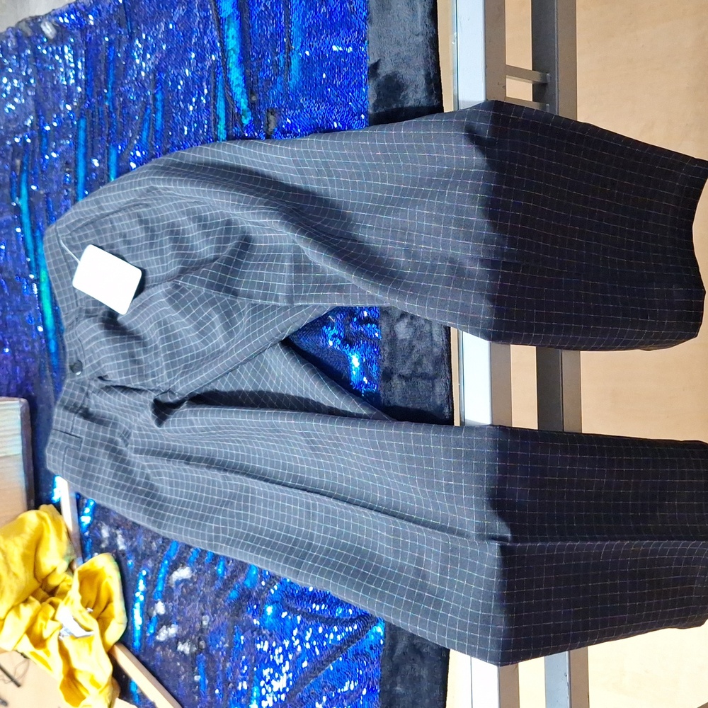 Long Black and White Pants